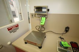 Ohaus Defender 5000 Xtreme W S/S Platform Scale, Model T51XW with 12