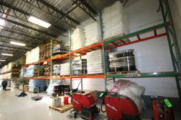 16-Sectons USP 3-High Standard Pallet Racking, Aprox. 42