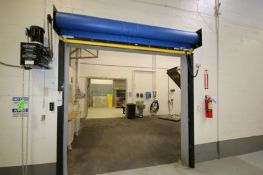 2012 Raynor Power Rapid Door, Model OPTIMA, S/N 2141338, Single Phase, 115 V for Opening Aprox. 8