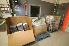 (3) Pallets Remaining Incomplete S/S Cheese Molds - Mostly Bottoms and Inserts, No Tops - 13-1/2