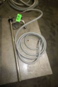 Flux S/S Pneumatic Barrel Pumps, Model F416 with Hose and (1) 1/2