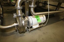 2008 OMD 5 hp Centrifugal Pump, Model LKH25, S/N OMD-08-00381 with 3