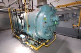 2001 Cleaver Brooks 125 hp High Pressure Horizontal Boiler, Model CB1700125-150, S/N 0L101484,