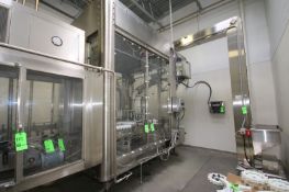 Federal 36-Valve S/S Rotary Filler, Machine #2065ESW4/36/15GR1253 with 15-Station Screw Capper,