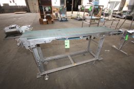 Key Aprox. 86Â L x 18Â W Power Belt Conveyor with Baldor 1 hp Drive