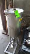 (1) Appox. 30 gal. S/S Tank with 2