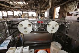 2010 Triangle Rotary Wheel Depositor / Tray Loader, Model R/W-W-X Slidegate, S/N 121810, Includes