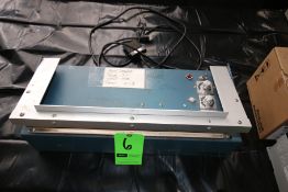 Accu-Seal Corp. Heat Sealer, Model 40-233, S/N 20452-2, 115 V with Foot Control and Aprox. 20