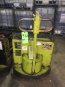 CLARK Electric Pallet Jack, 4000lb capacity - Model #P40B-48-27-S, Serial # P40B-187-2098-110  -- (