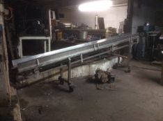 Portable S/S Incline Conveyor, 12