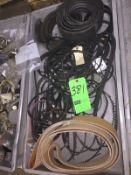 Lot of several belts toothed belts