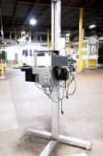 ID Technologies Model 250 Pallet Tagger, Last mounted on discharge of Pallet Wrapper (Located in