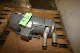 Fristam Type Aprox. 10 hp Centrifugal Pump with 2-1/2