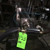 Single Head Stainless Steel Table Top Piston Filler Air Operated with Volume Adjustment Pint to