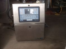 Videojet Inkjet Date Coder, Model 43S, SN 04 208 0058 ZH, 100 - 240 V, 1 PH (Located in