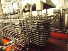 2009 Feldmeier Tube in Tube Pasteurization System, 22 Feet long x 5 feet wide, Last heated