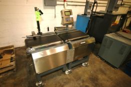 AP/Dataweigh S/S  Checkweigher, Model CW 23-651-2EK1-MS, S/N 04040118 with 12