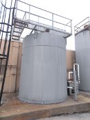 Crepaco 6,000 Gallon S/S Silo with Vertical Agitation, Stainless Steel Construction, Heat Exchange