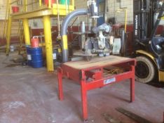 Speed Cut Radial Arm Saw, Model RAS-12, S/N YC723, 3 Phase (Located in Colorado)***LBKS***