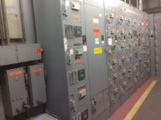 SQUARE D MODEL, 6 600V AC MAX, 8 SECTIONS, 5 ALTIVAR 71 VFD, 2 ALTIVAR 66 VFD, 3 ALTIVAR 61 VFD,