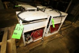 Reelcraft Dual Retractable Pneumatic Hose Reel with Filters and Regulator, 2-Stataion System for Dry