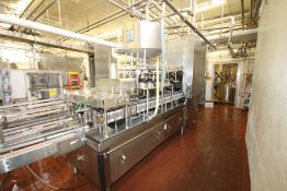 Evergreen/Cherry Burrell Gable Top Carton Filler, Model H5, S/N 3149 with Spare Parts (Operates at