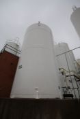 APV/Crepaco 14,000 Gal. S/S Jacketed Ammonia Silos, S/N B1838 (Tank #18) with 150 psi Jacket, Hori