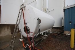C.E. Howard 5,000 Gal. Horizontal Insulated S/S Tank, Style #8684A, S/N 8124, Recently Painted (Tank