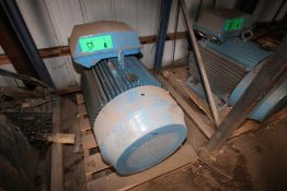 ABB 200 hp Motor, Frame #505T, 1787 RPM 460 D V, 3 Phase (Spare Motor for Tetra Alex Homogenizer,