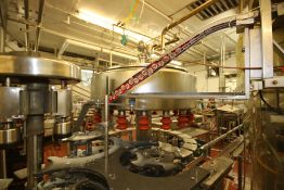 Federal 18-Valve Rotary Jug Filler, S/N 1157G185LA495 with 5-Station 38 mm Screw Capper, Snap Cap