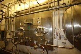 Stainless Inc. 2-Compartment @ 3,000 Gal. Insulated S/S Rectangular Blend Tank, S/N 1803 with S/S