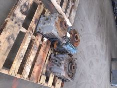 Spare Gear Boxes, Worked with Damrow 50,000 gal. Cheese Vats, 3-3 1/16