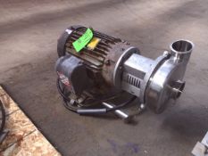WCB Type 25 hp Centrifugal Pump, 3 1/2