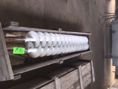 S/S Convey Auger, Approx. 7ft Long x 10in Wide, Worked with CMC Cheese Cooker (LOCATED IN