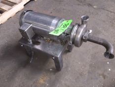 Tri-Clover 1.5 hp S/S Clade Centrifugal Pump, 1 1/2