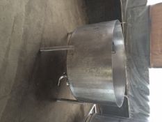 Approx. 200 gal. Brine Holding Tank, S/S Legs (LOCATED IN PENNSYLVANIA)�, ($40 FOB-Included Loaded
