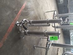 S/S On-Line Filters Mounted on S/S Stand, Approx. 35