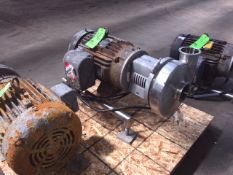 WCB Type 25 hp Centrifugal Pump, 3 1/2