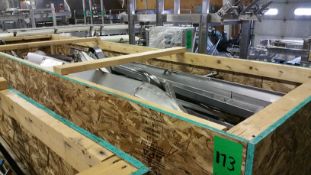 Large Assortment of S/S Conveyor Parts - Most 3-1/4