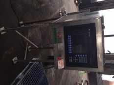 Allen-Bradley PanelView 1000e, Cat #: 2711E-K10C6, Mounted on S/S Control Panel (LOCATED IN