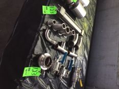 Lot of Assorted Fittings Includes, (4) Ball Valves, (1) 4