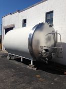 Creamery Package 5,000 Gallon Insulated Horizontal Tank, S/S front, CIP Spray Balls, 2-1/2