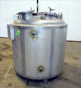 Precision 300 gallon 316 S/S Reactor, S/N 9109-8,Vertical, 48