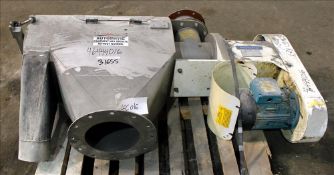 2001 S/S KEK Kemutec Centrifugal Rotary Sifter