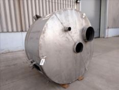 S/S Vertical Hopper, Approximately 170 Cubic Feet, 84