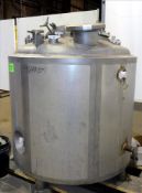 Precision 300 Gallon Vertical Reactor, 316 S/S, Model XJSS-200, S/N 89/379244-02, 48