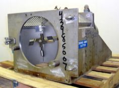 Custom Made Swing Away Fly Knife Rotary Cutter, 304 S/S Housing, Approximately 8-1/2