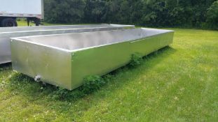 MUELLER 2500 GALLON 25'X6' FINISHING TABLE, JACKETED, 3