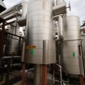 2011 Wheeler Ammonia Vertical Low Temp Accumulator, S/N 11785, Board # 15782, 150 psi @ 450 Degree