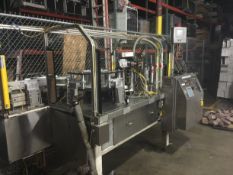 Trine 6500 Hot Glue Roll-Fed Wrap Around Labeler With Brand New 1 Liter Change Parts